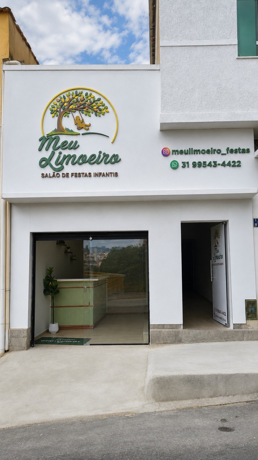 Fachada do Meu Limoeiro — Casa de Festas Infantil